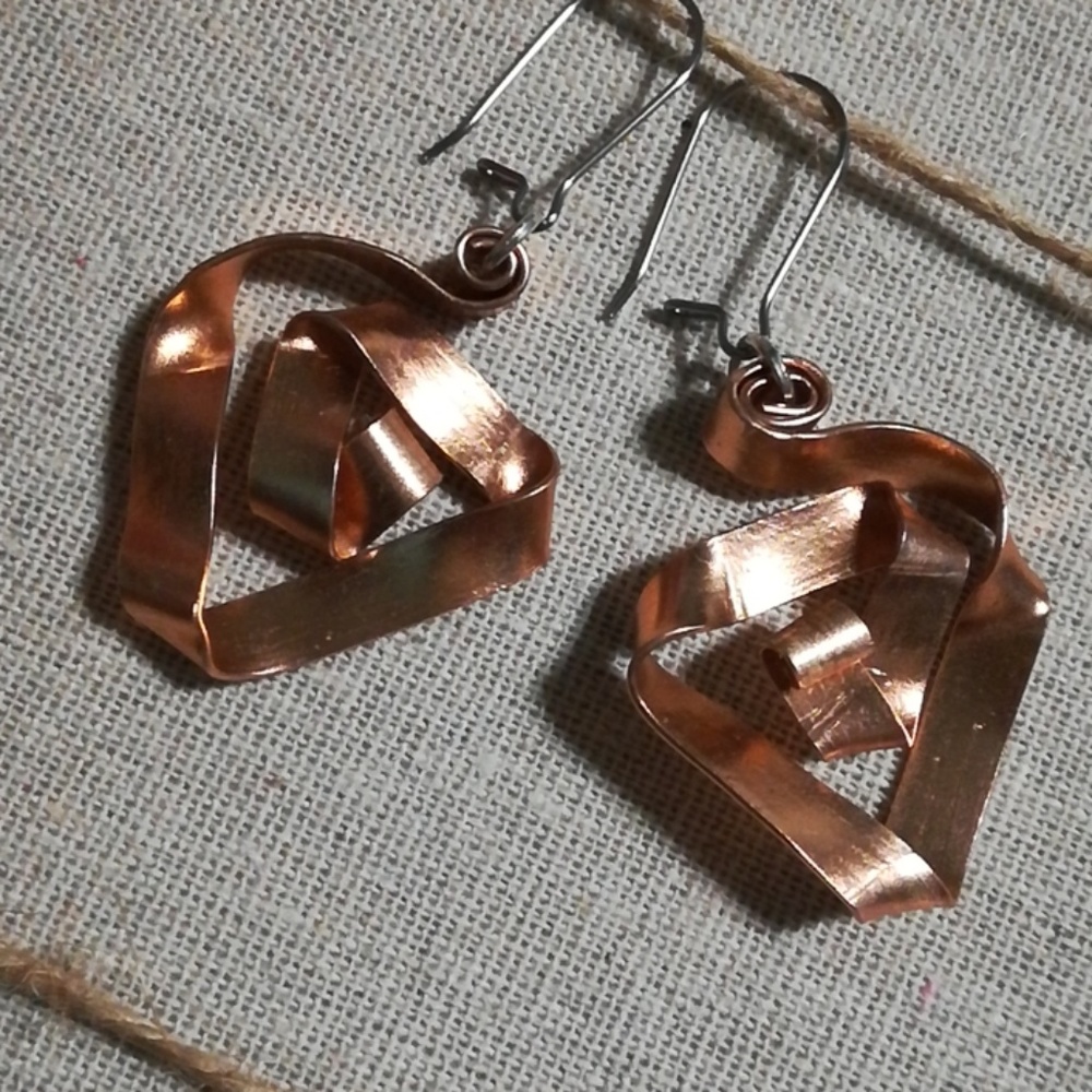 Handmade with ♥️🇵🇷 Copper Earrings